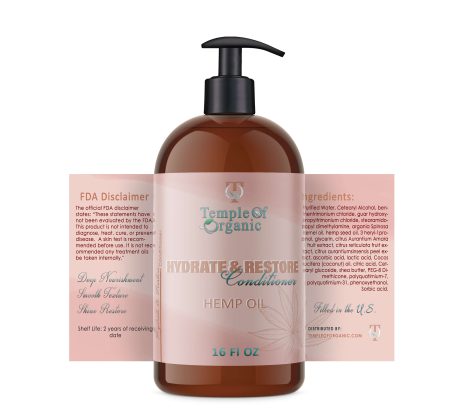 Hydrate & restore hemp shampoo & conditioner Duo
