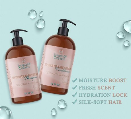 Hydrate & Refresh Coconut + Jasmine Duo 16 oz